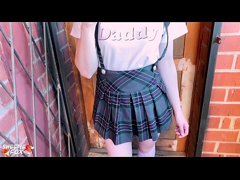 ❤️ 여학생은 그녀의 거시기를 깊이 빨고 수업 대신 성교합니다. ❤️❌ 빌어먹을 우리 ❌️